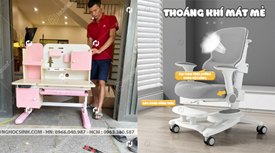 Bàn ghế Ergonomic là gì. Tại sao bạn nên lựa chọn cho học sinh ?