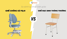 Cùng so sánh ghế chống gù cho học sinh và ghế cố định hiện nay.