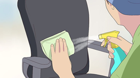 Hướng dẫn vệ sinh ghế chống gù bằng nệm cho học sinh đúng cách